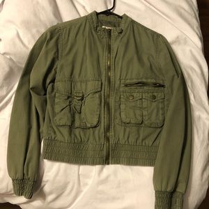 Olive Green Utility Jacket